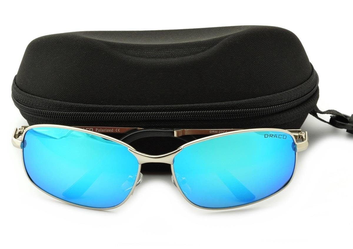 Polarisierte Herrensonnenbrille blau TOM omegamix.at